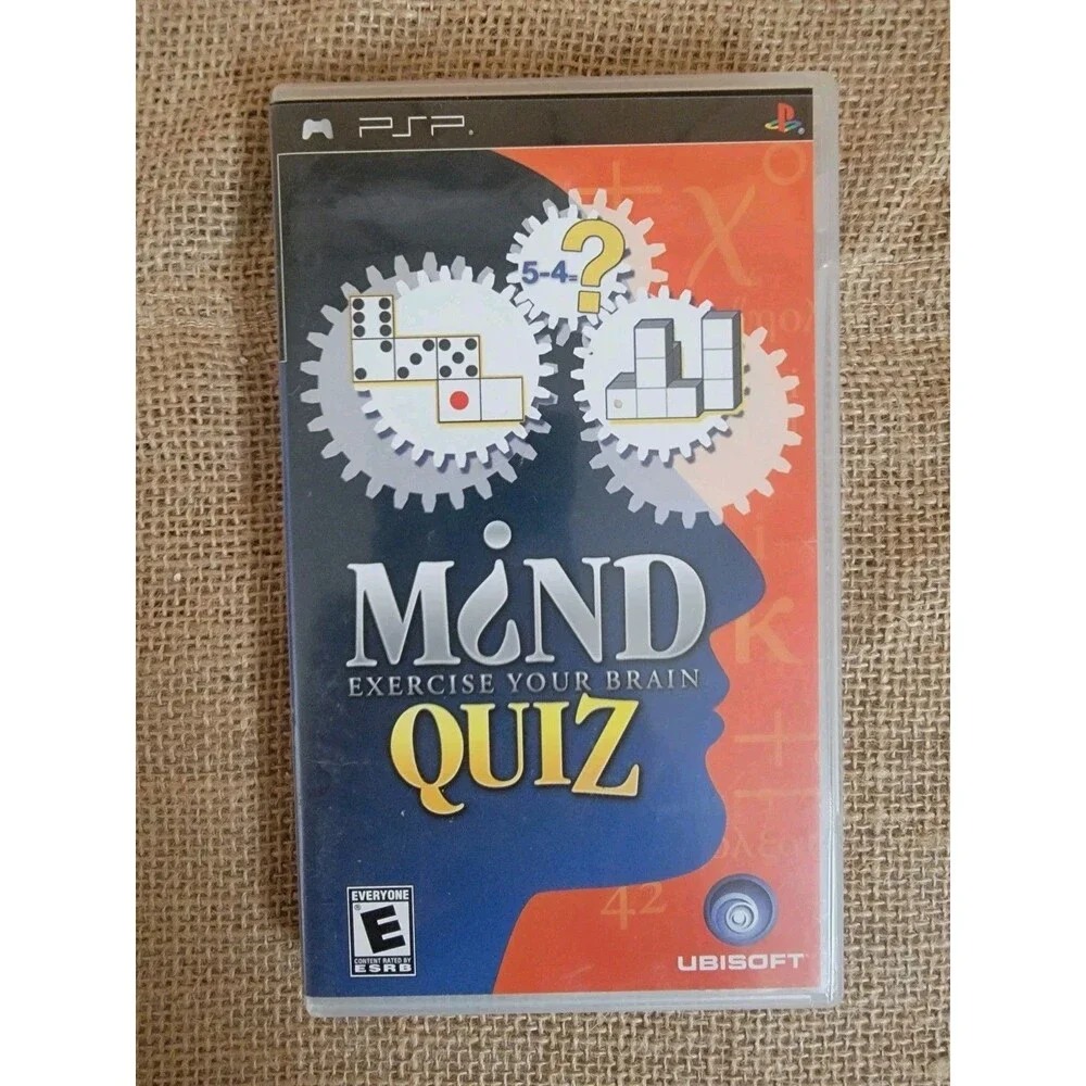 Mind Quiz (Sony PSP, 2006) Very Good Condition With Case Booklet